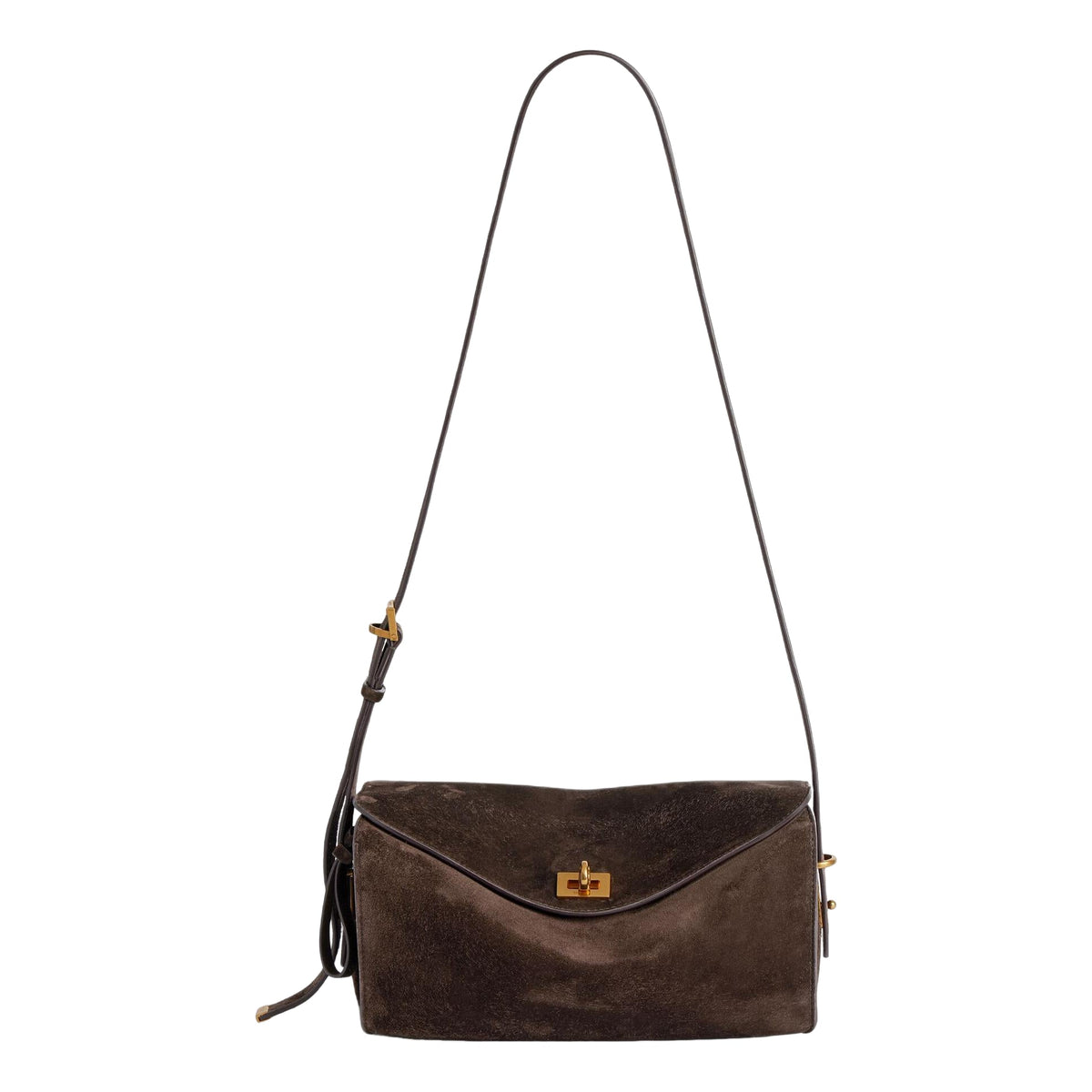 (WMNS) Balenciaga Le 7 Shoulder Bag Medium 'Moka' 8681022ACJ02362