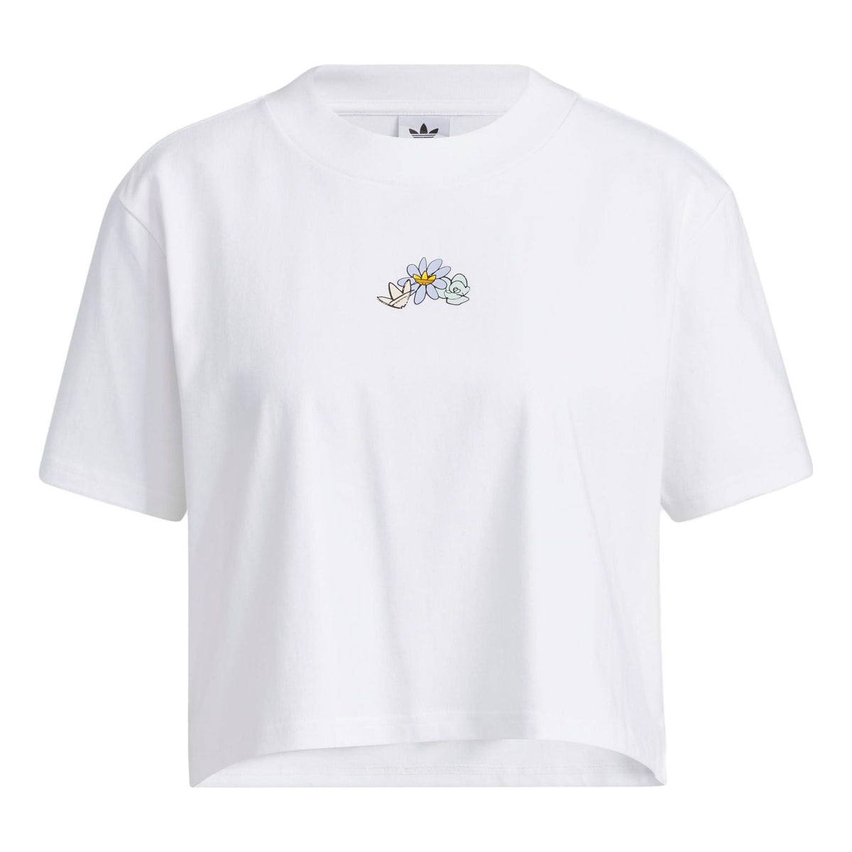 (WMNS) adidas Summer T-Shirt Asia Sizing 'White' IK8642