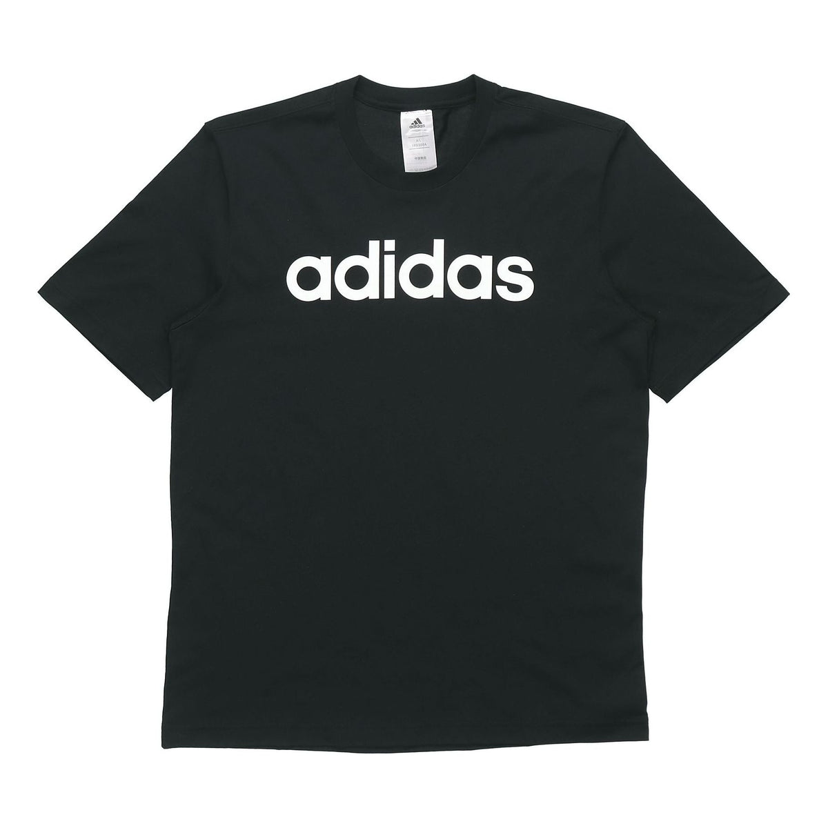 adidas E Lin Tee Casual Sports Short Sleeve Black DU0404
