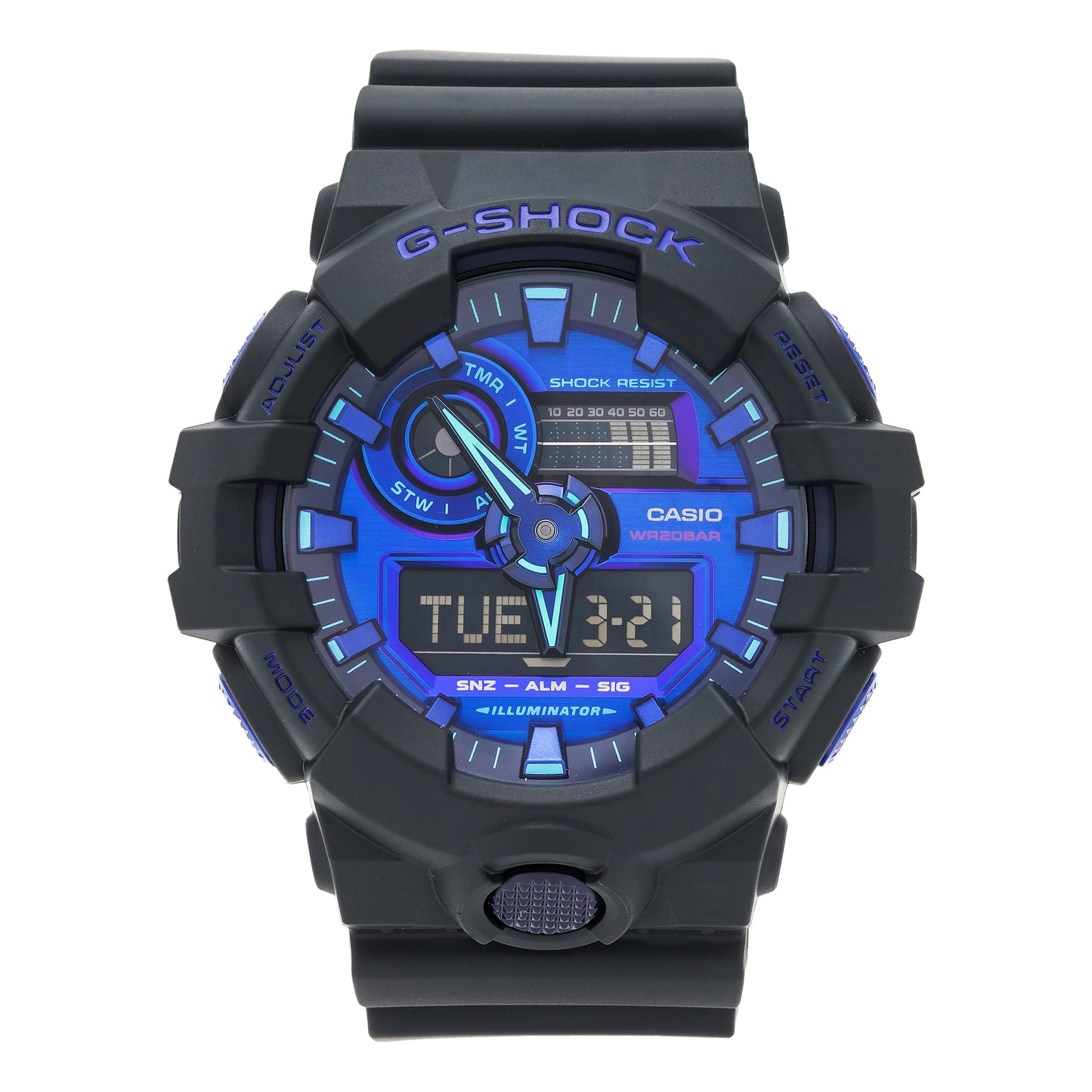 CASIO G-Shock Analog-Digital 'Black' GA-700VB-1ADR