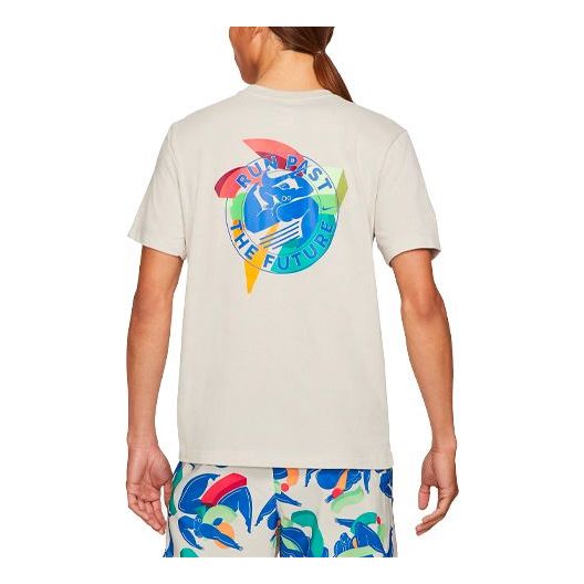 Nike x Kelly Anna London Crossover Pattern Printing Quick Dry Knit Short Sleeve CZ9882-008