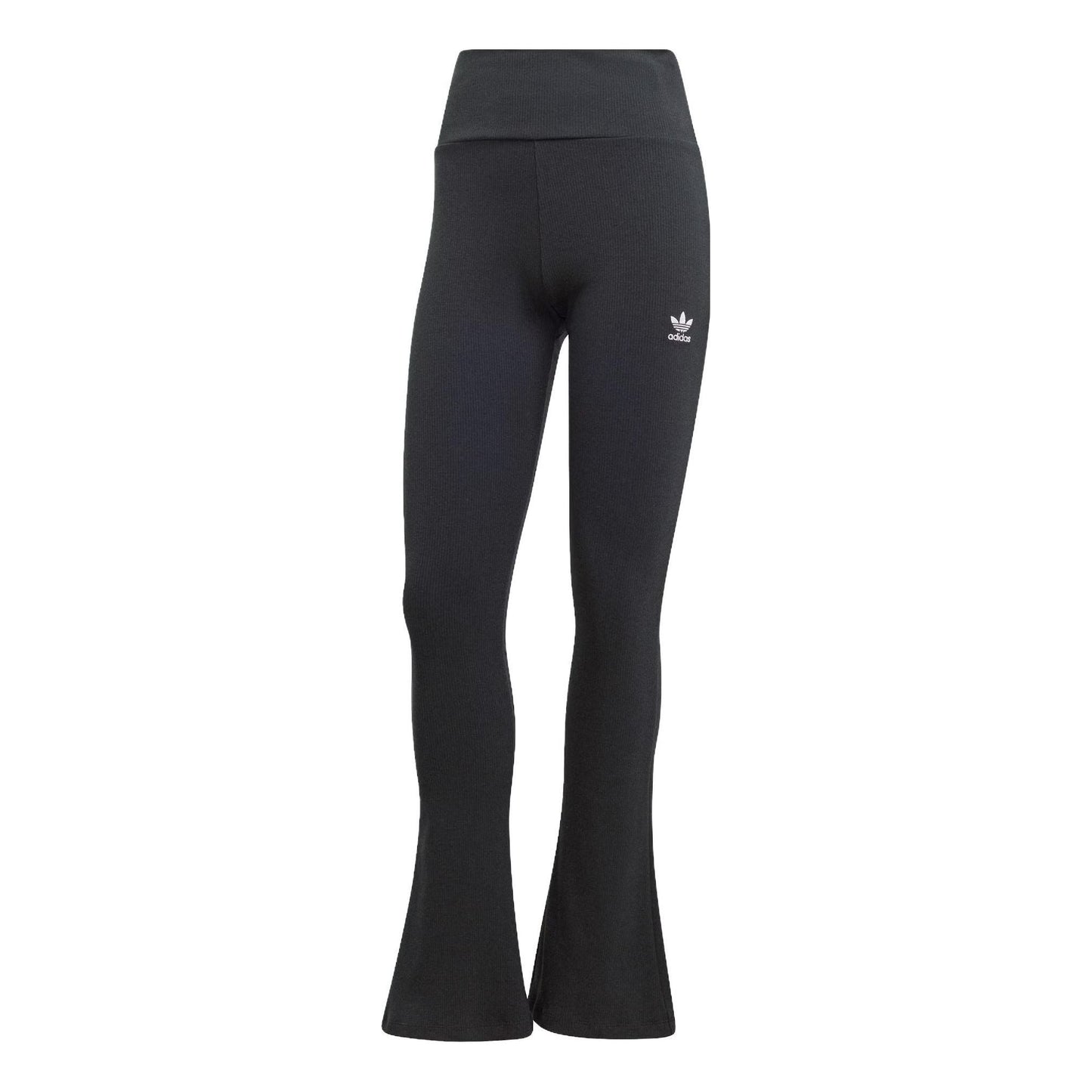 (WMNS) adidas Essentials Rib Flared Pant 'Black' II8056