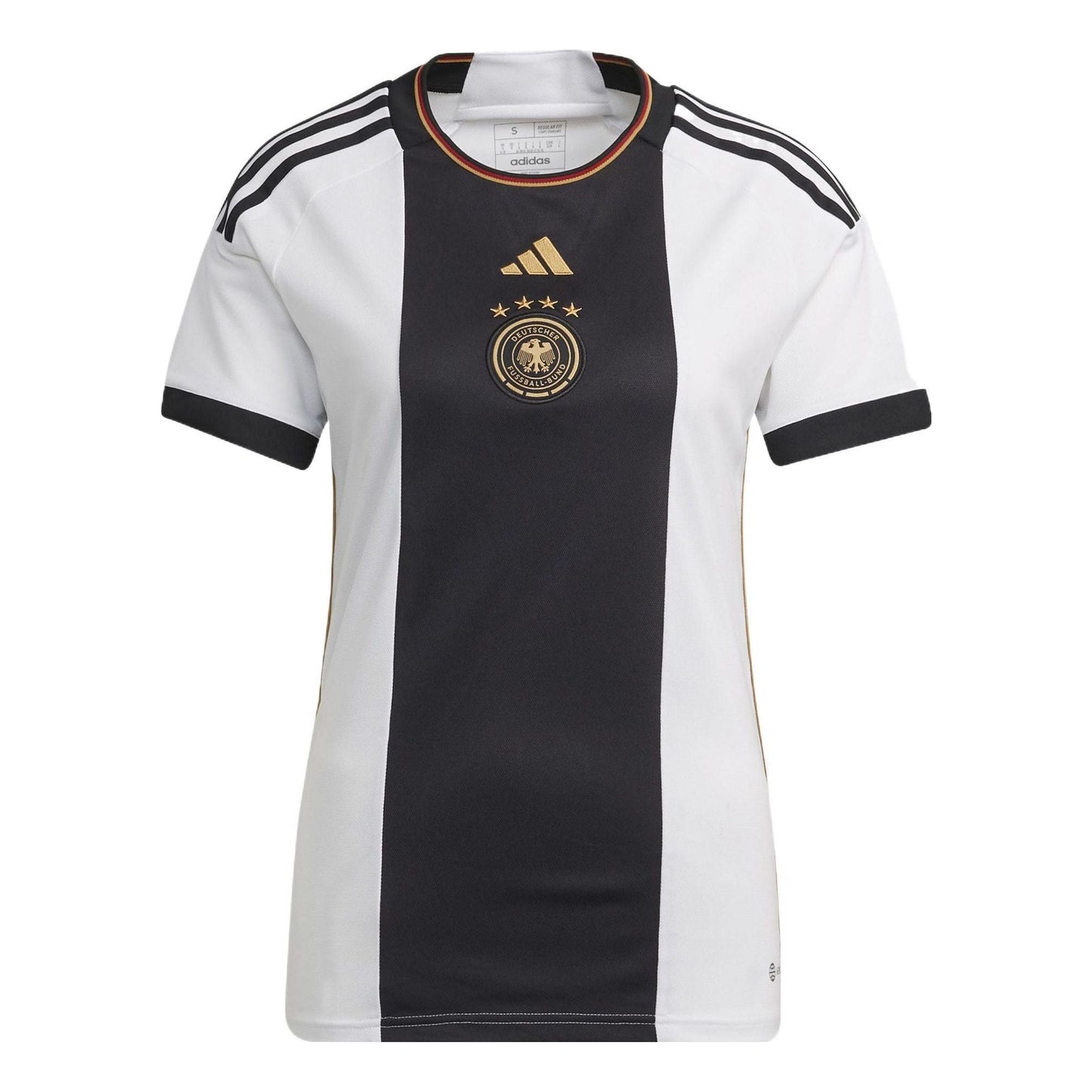 (WMNS) adidas Germany 22 Home Asia Sizing 'White Black' HF1474