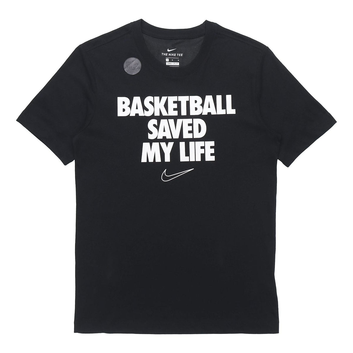 Nike Casual Sports Basketball Round Neck Short Sleeve Black CD1132-010