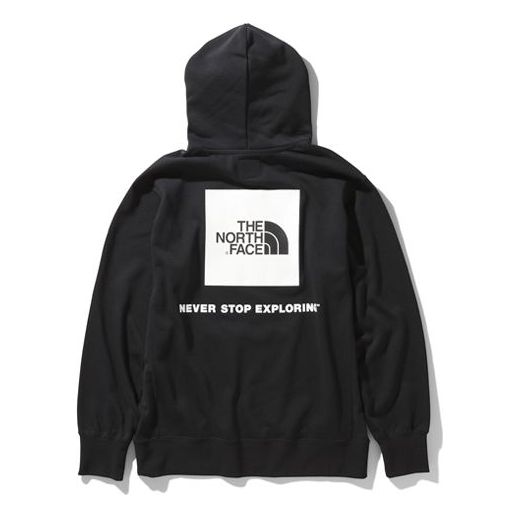 THE NORTH FACE Unisex Back Square Logo Sweatshirt Black NT12034-K