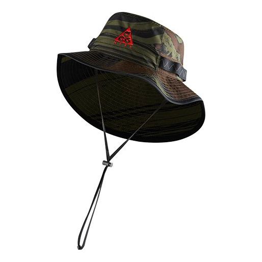 Nike x ACG Mt. Fuji Tailwind Aerobill Trail Bucket Hat 'Green Camo' CU6530-325