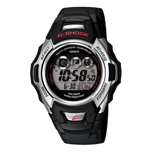 CASIO G-Shock Digital 'Black Silver' GWM500A-1
