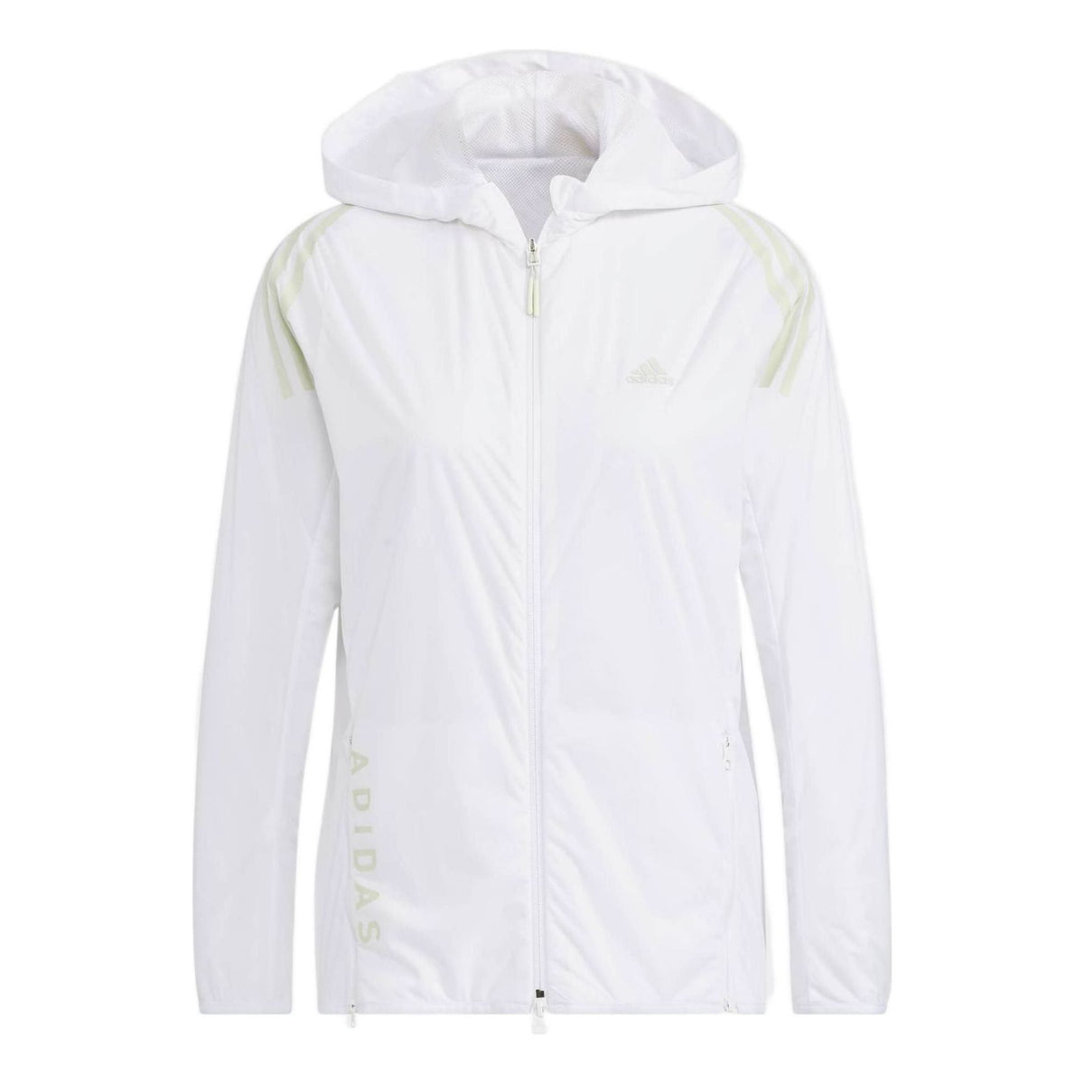 (WMNS) adidas Long-Sleeve Wind.Rdy 3-Stripes Jacket Asia Sizing 'White' HG8257