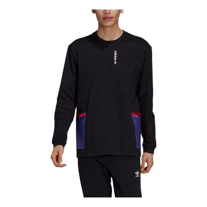adidas originals MENS G Outd Pocket Sports Long Sleeve Black H09363
