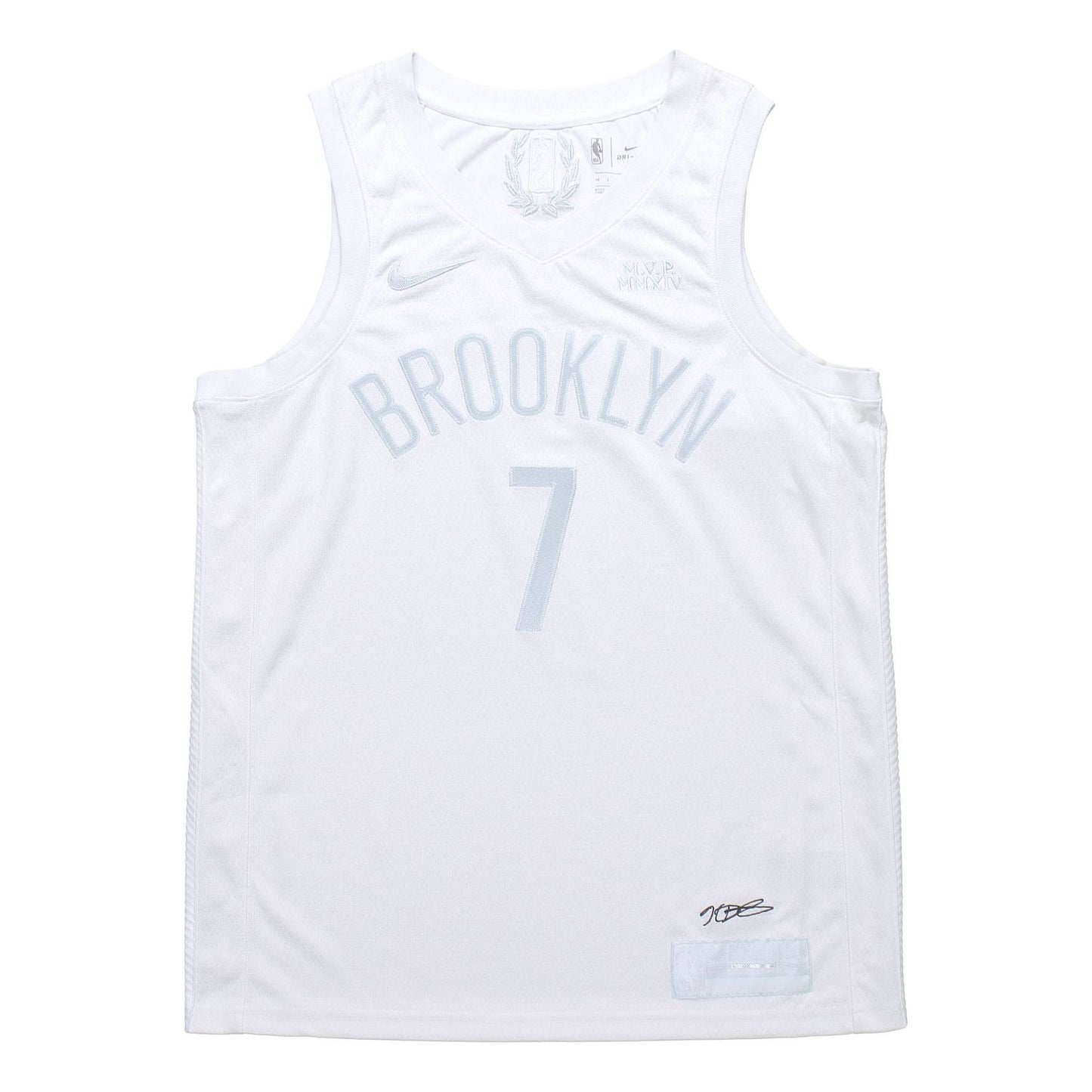 Nike Men Basketball NBA Jersey Kevin Durant 20 Swingmen Jersey Basket Pria White CW7449-100
