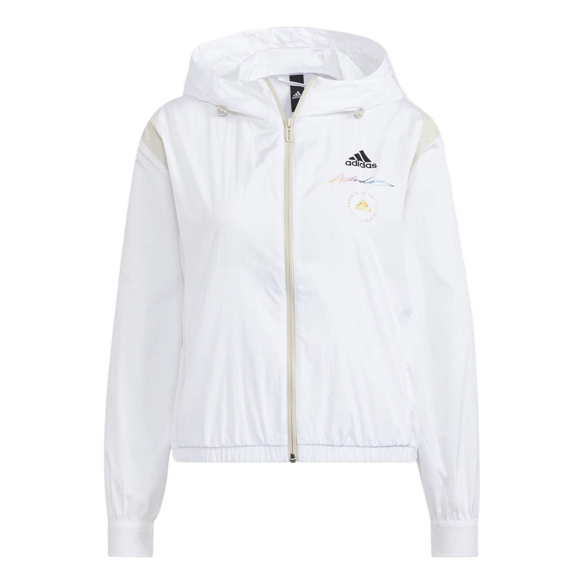 (WMNS) adidas UST Windbreaker Asia Sizing 'White' HE9959