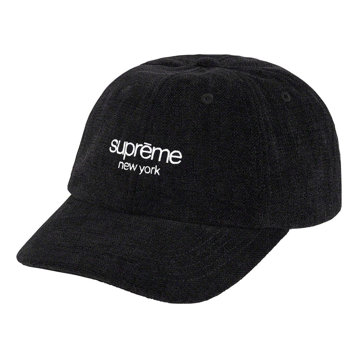 Supreme Chenille 6-Panel 'Black White' SUP-SS22-788