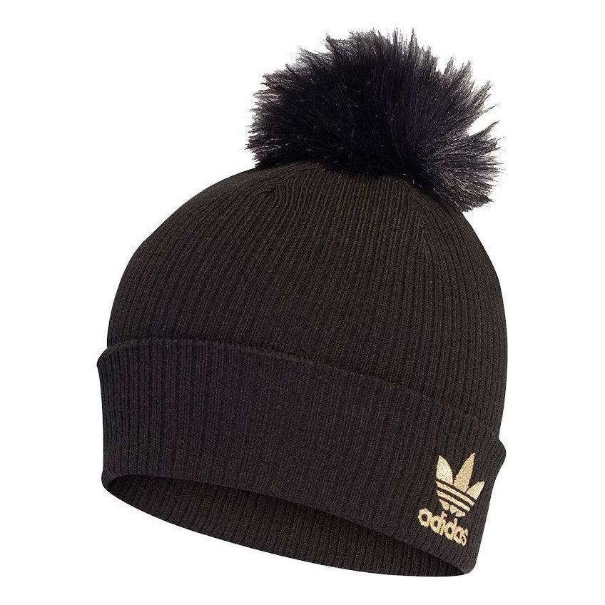 adidas Originals Fur Pom Beani 'Black' H35531
