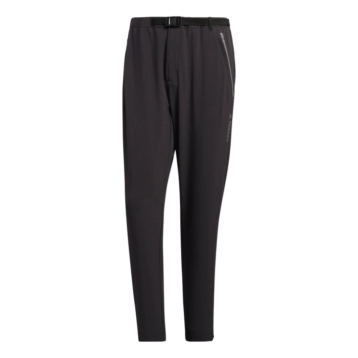 Men's adidas Terrex TX Stretch Pa Logo Printing Outdoor Sports Pants/Trousers/Joggers Black HS6805