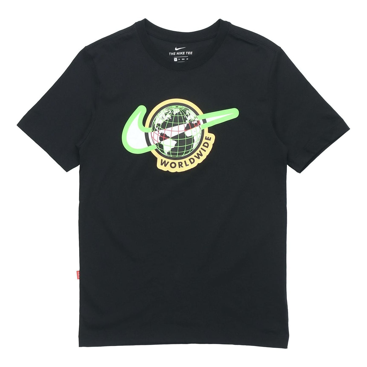 Nike SPORTSWEAR worldwide Sports Printing Short Sleeve Black CW0387-010