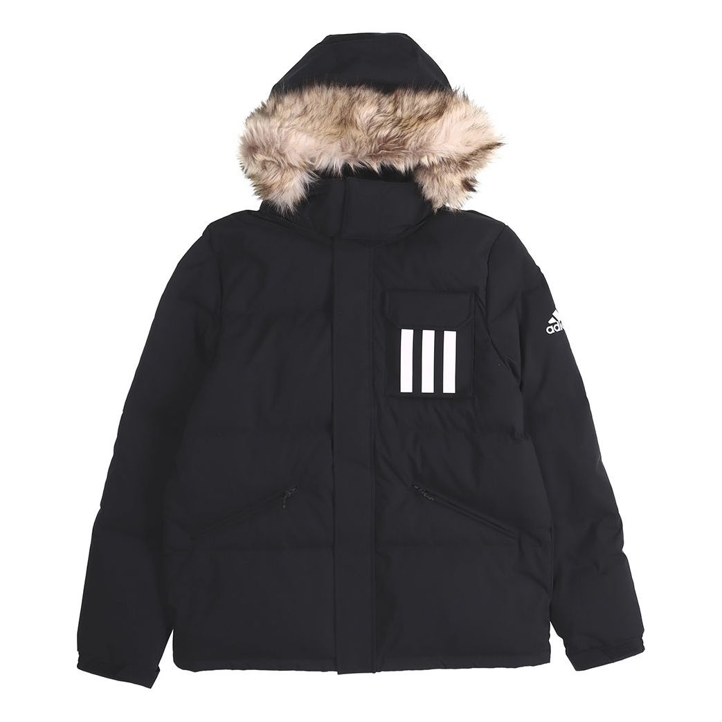 adidas Down Puffa 3Str Outdoor Men's Black DT7917