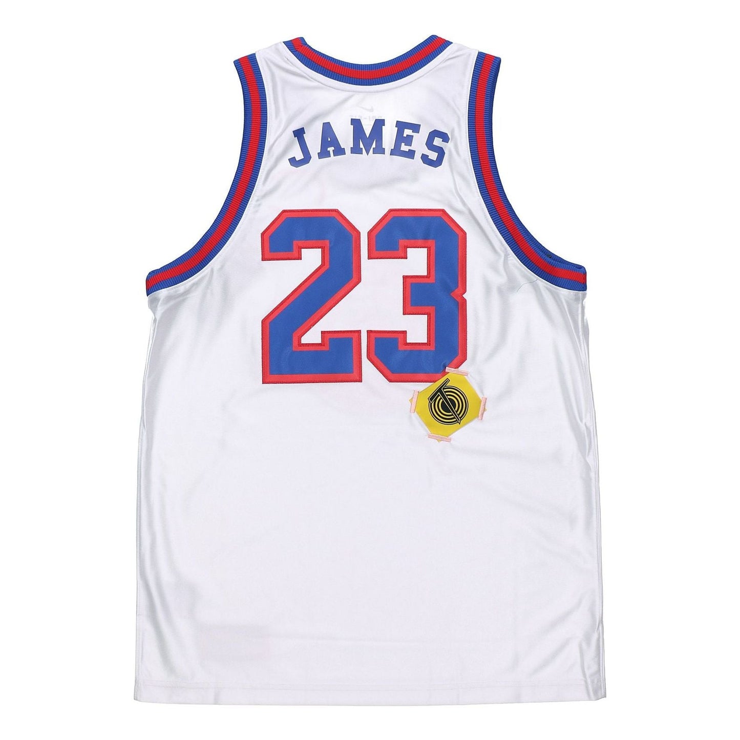 Nike NBA Large Dunk 2 Space Jam LeBron James 23 Large Jersey White CW4279-100