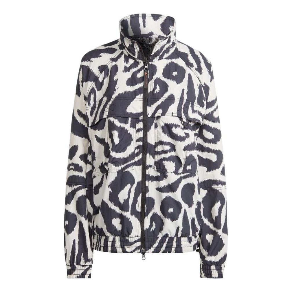 (WMNS) adidas by Stella McCartney Woven Printed Track Jacket Asia Sizing 'Multi-Color' IN3613