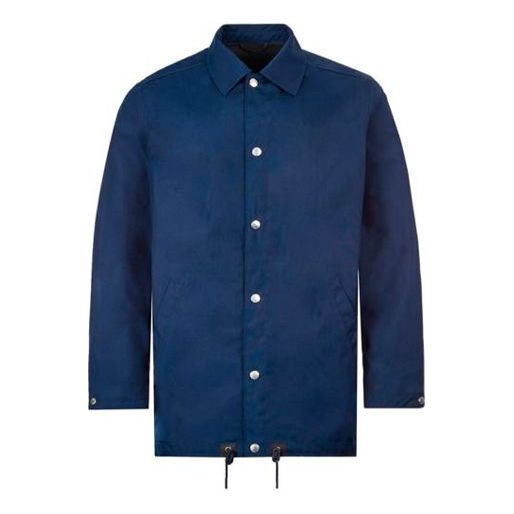 Men's KENZO Back Alphabet Logo lapel Jacket Navy Blue FA55OU3641NK-77