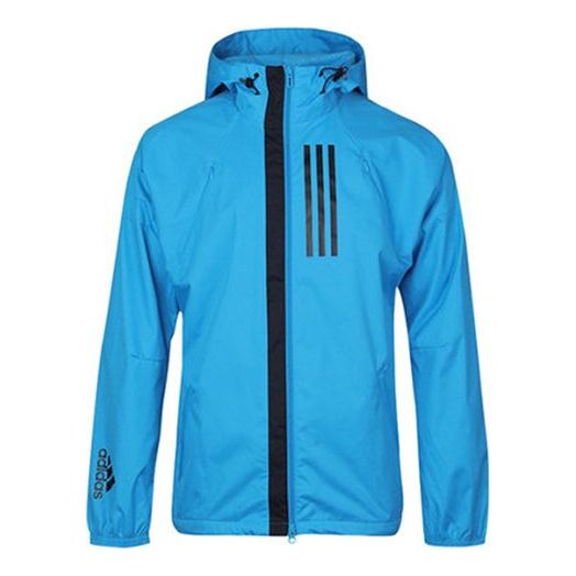 adidas W.N.D. Sports Stylish Woven Jacket Blue DZ0053