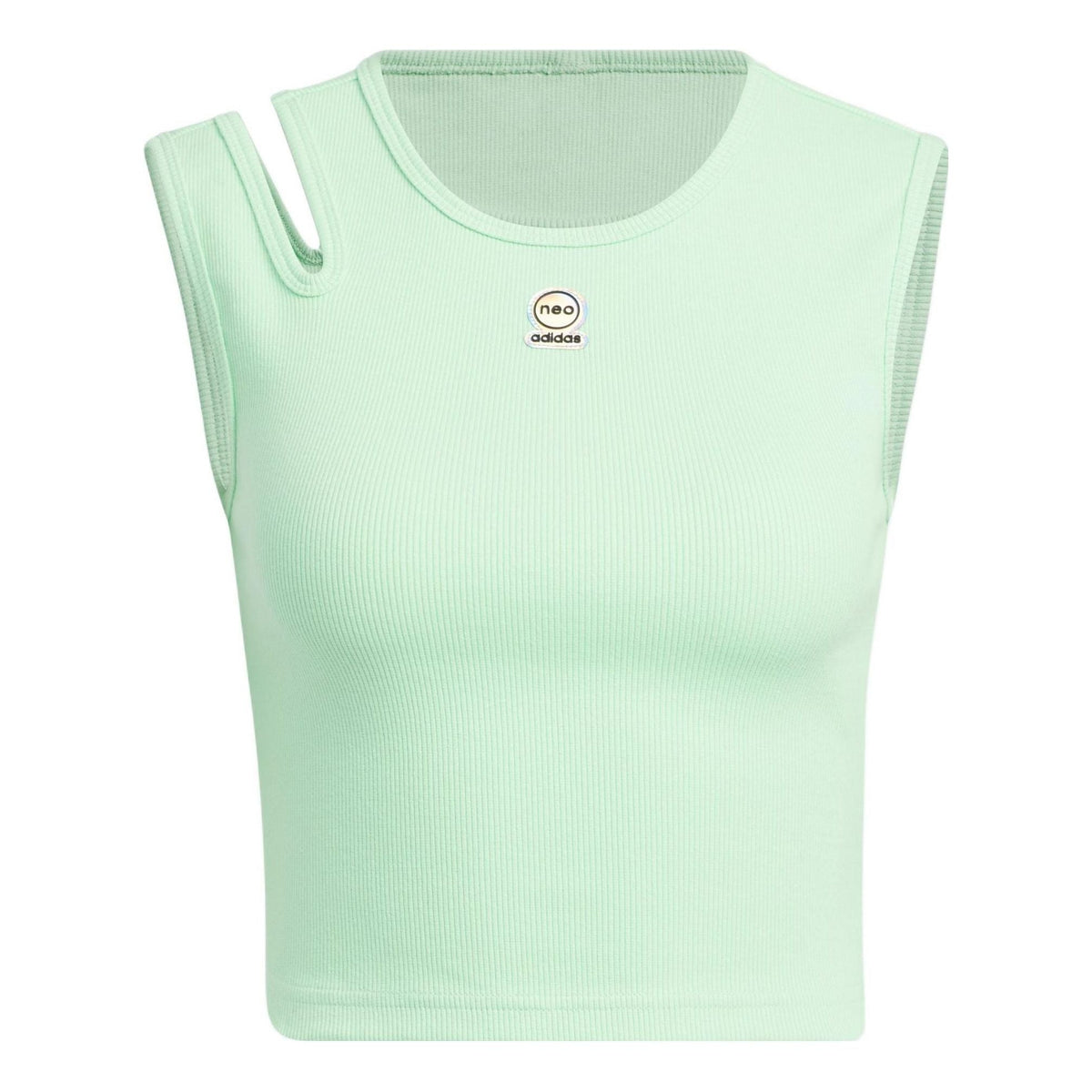 (WMNS) adidas Basketball Series Solid Color Logo Patch Vest Asia Sizing 'Green' HN0032