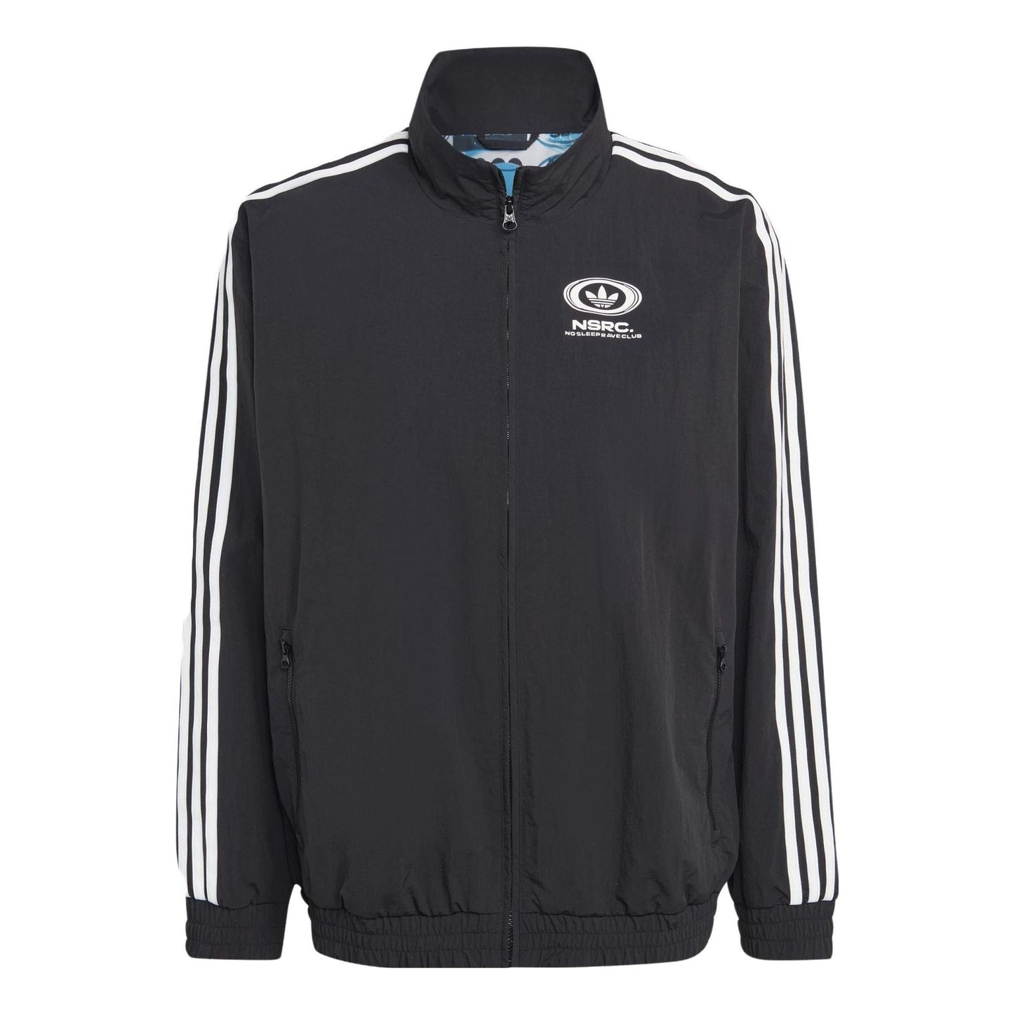 adidas x No Sleep Rave Club Track Top Asia Sizing 'Black' IL4969
