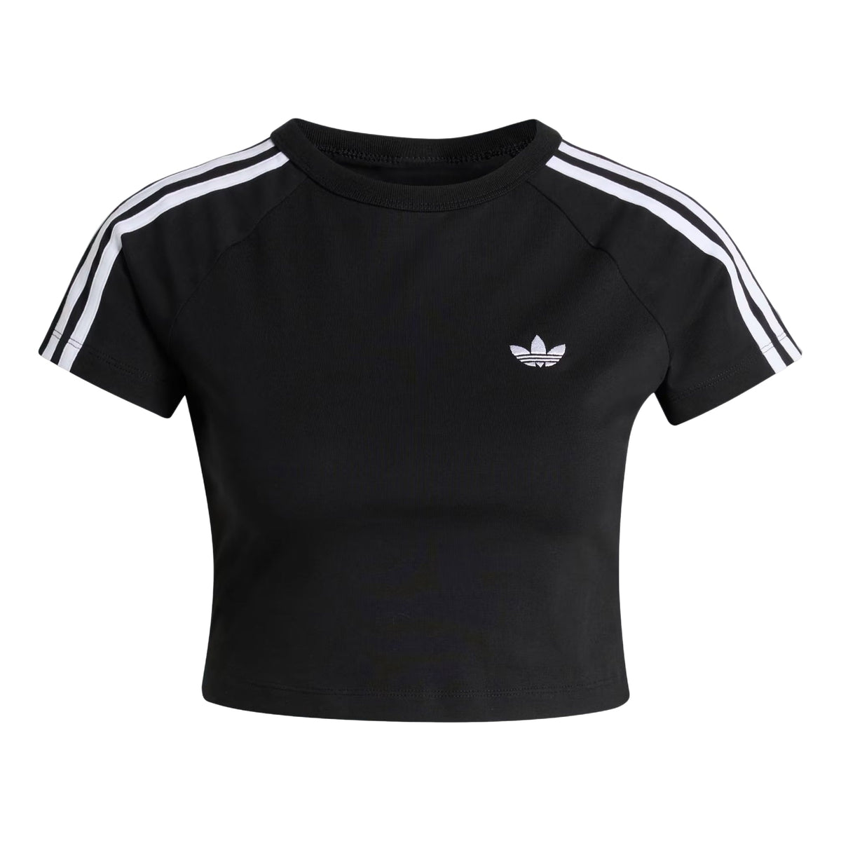 (WMNS) adidas SST Baby T-Shirt Asia Sizing 'White Black' KG3700
