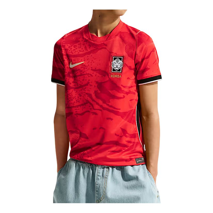(PS) Nike South Korea national team 2026 Stadium Home Dri-FIT Jersey Asia Sizing 'Global Red Black White' IB5159-679