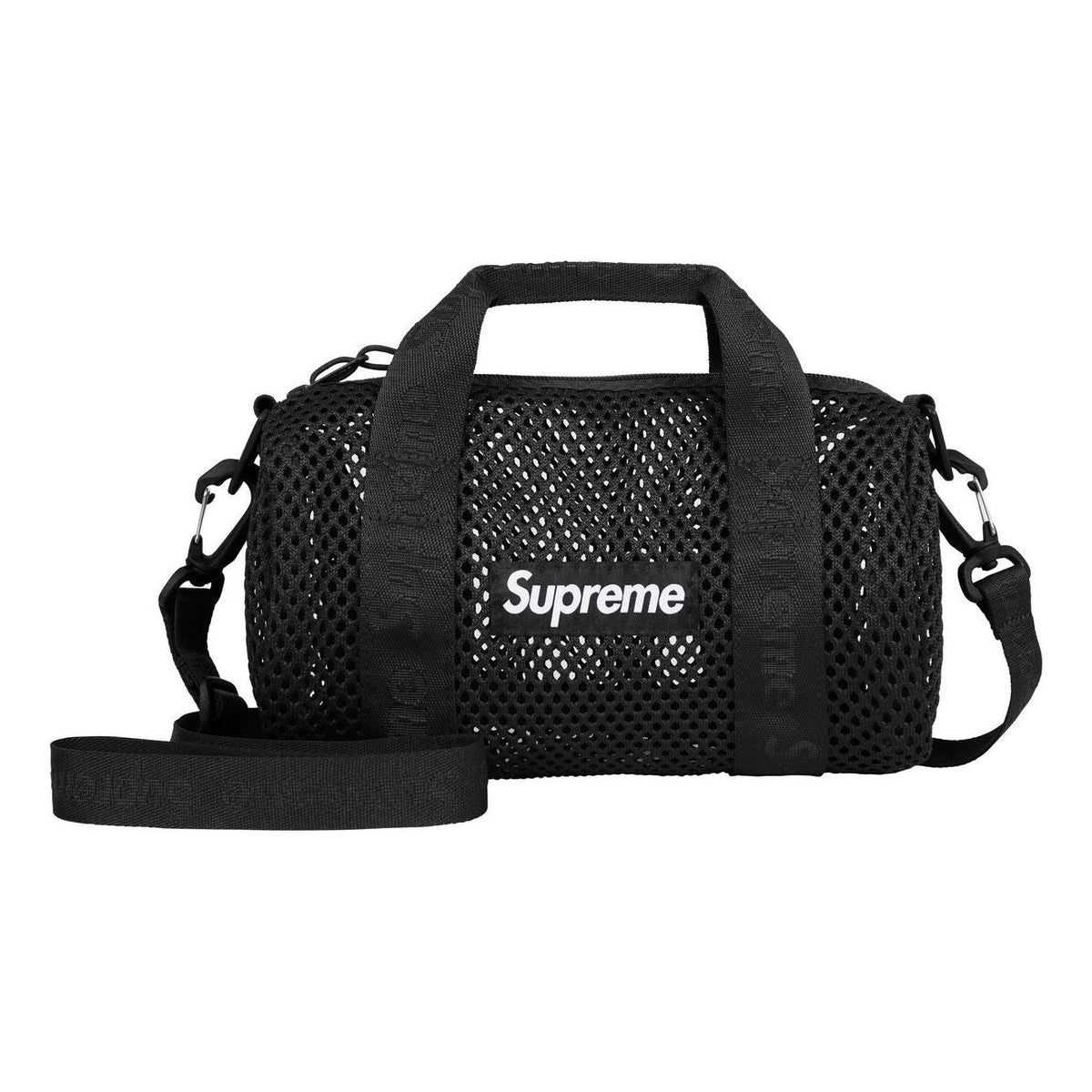 Supreme Mesh Mini Duffle Bag SS25 'Black' SS23B20-BLACK