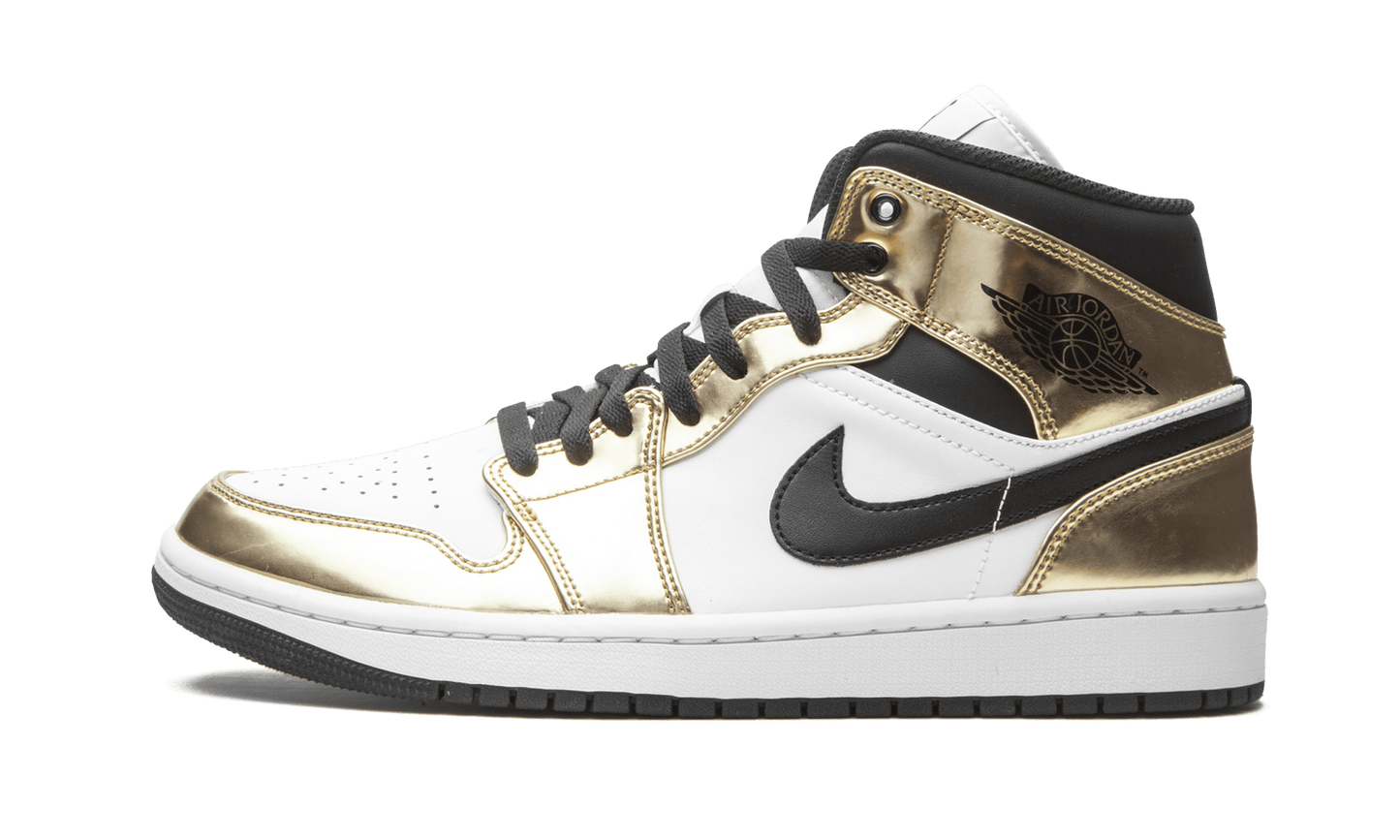 JORDAN 1 MID METALLIC GOLD GS