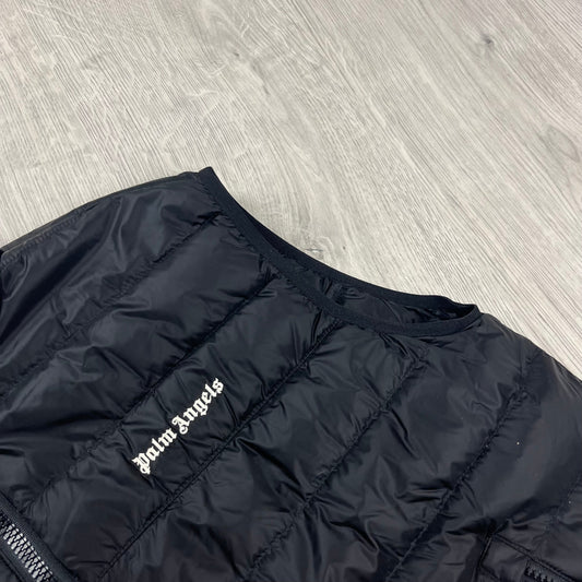 Palm Angels Down Gilet - Black