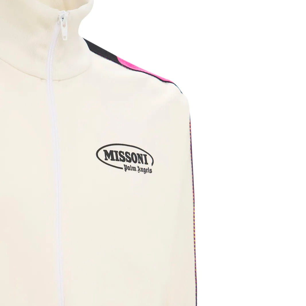 Palm Angels x Missoni White Track Jacket
