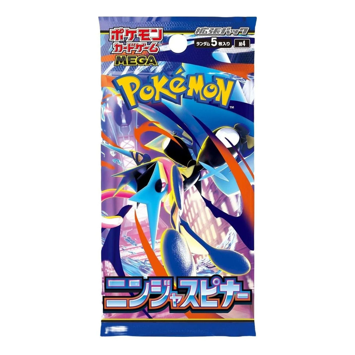 Pokemon Card JP Mega Evolution Expansion Pack 'Ninja Spinner' PKMN-TCG-M4-762694