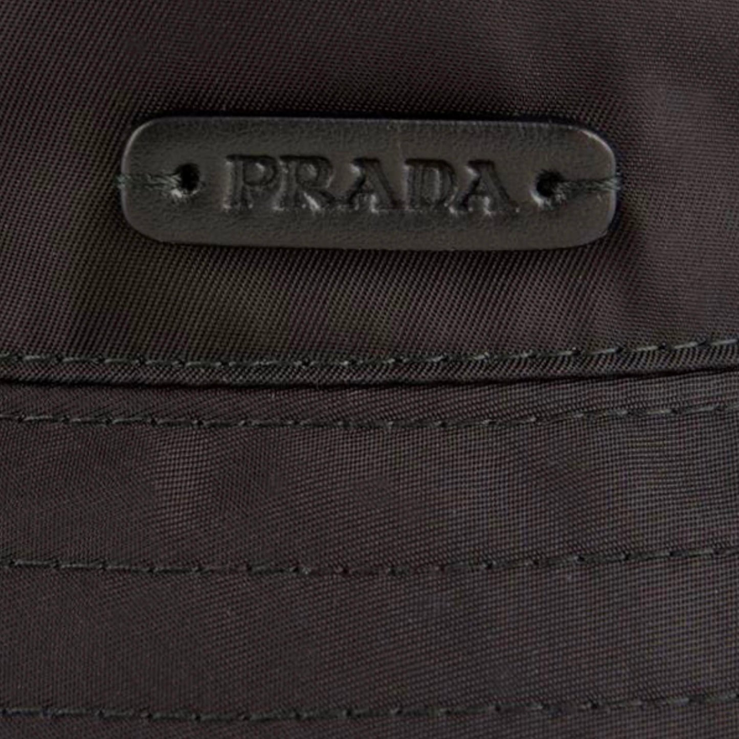 Prada Black Nylon Bucket Hat