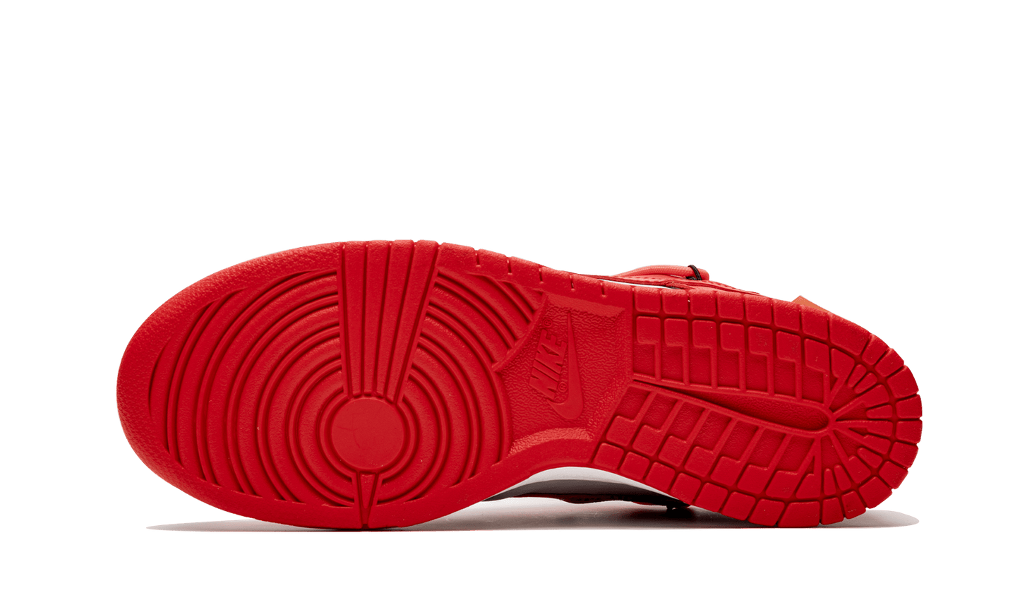 NIKE X OFF WHITE DUNK LOW UNIVERSITY RED