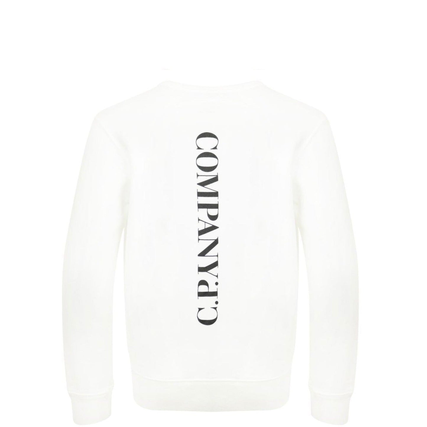 Kids CP Company White Logo Sweatshirt
