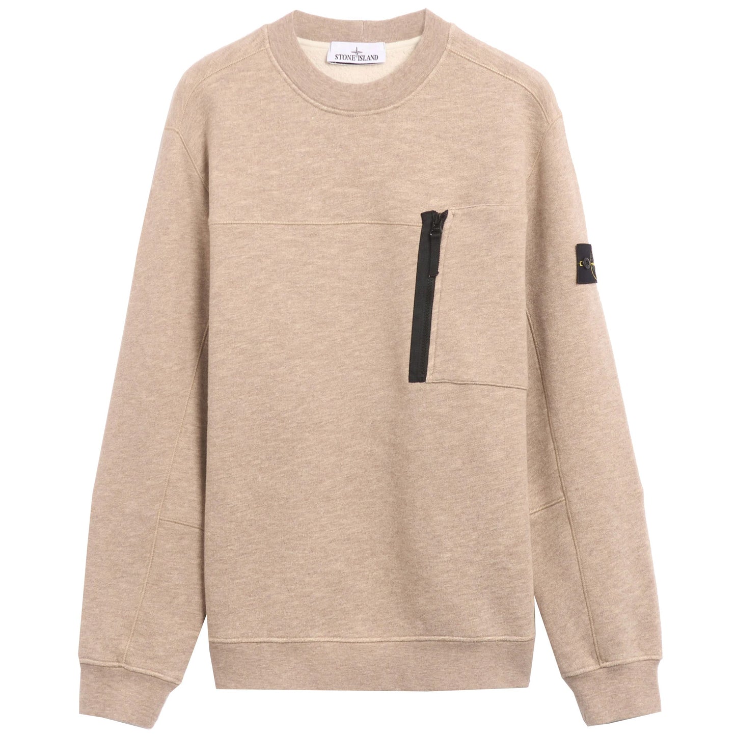 Stone Island Zip Pocket Sweatshirt