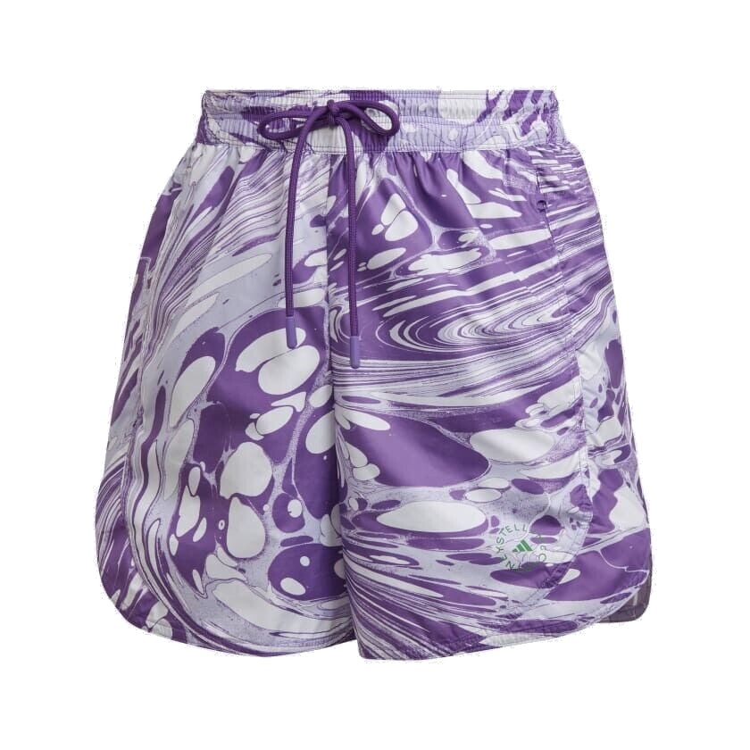 (WMNS) adidas by Stella McCartney TruePurpose Printed training shorts Asia Sizing 'Purple White' HG6883