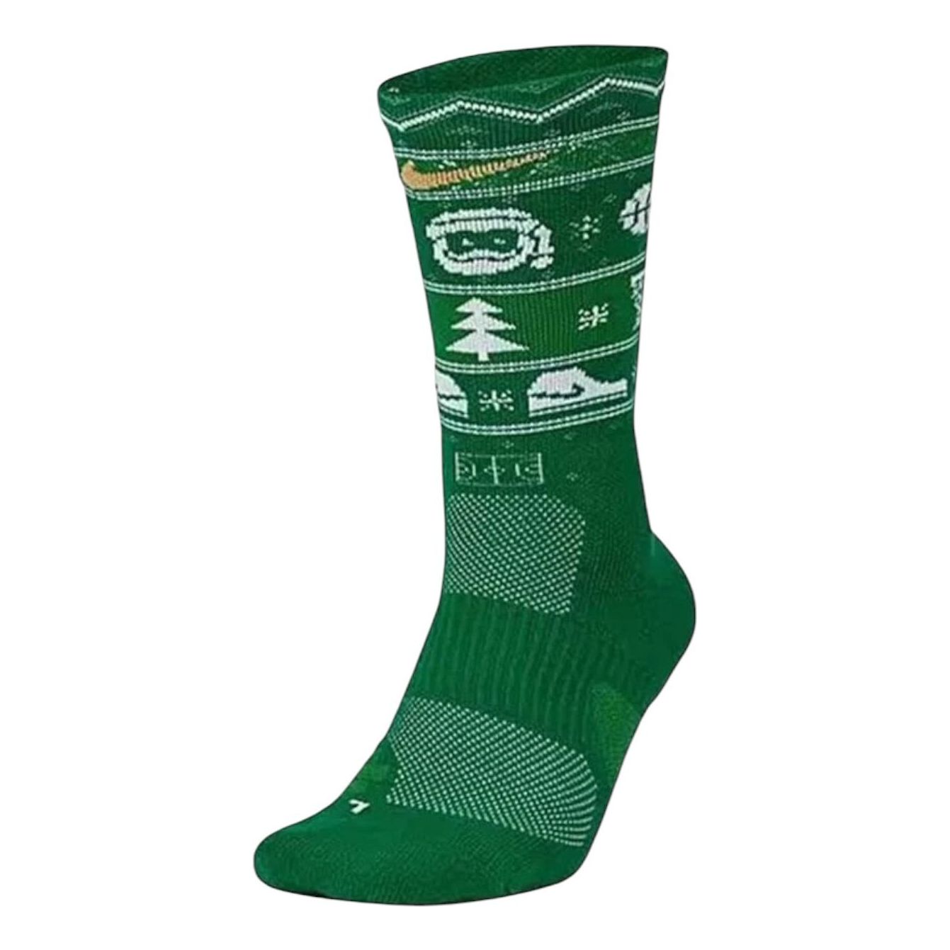 (PS) Nike Holiday Elite Crew Socks 'Green' BN1180-E0J