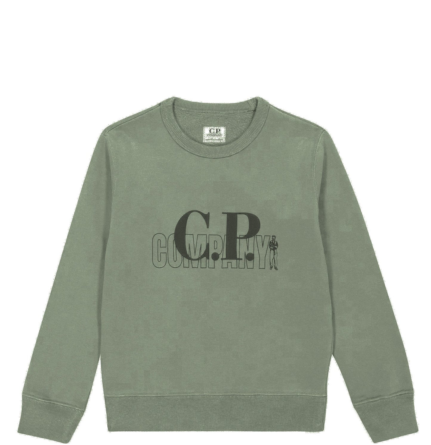 Kids CP Company Khaki Sweatshirt