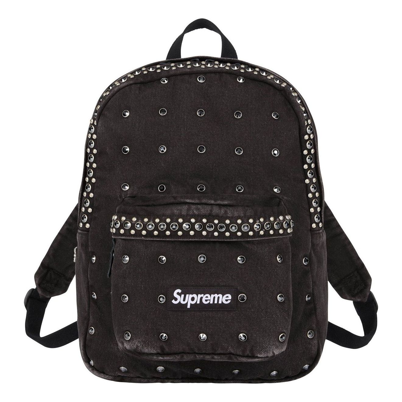 Supreme x B.B. Simon Denim Backpack SS25 'Black' SS25B37-BLACK