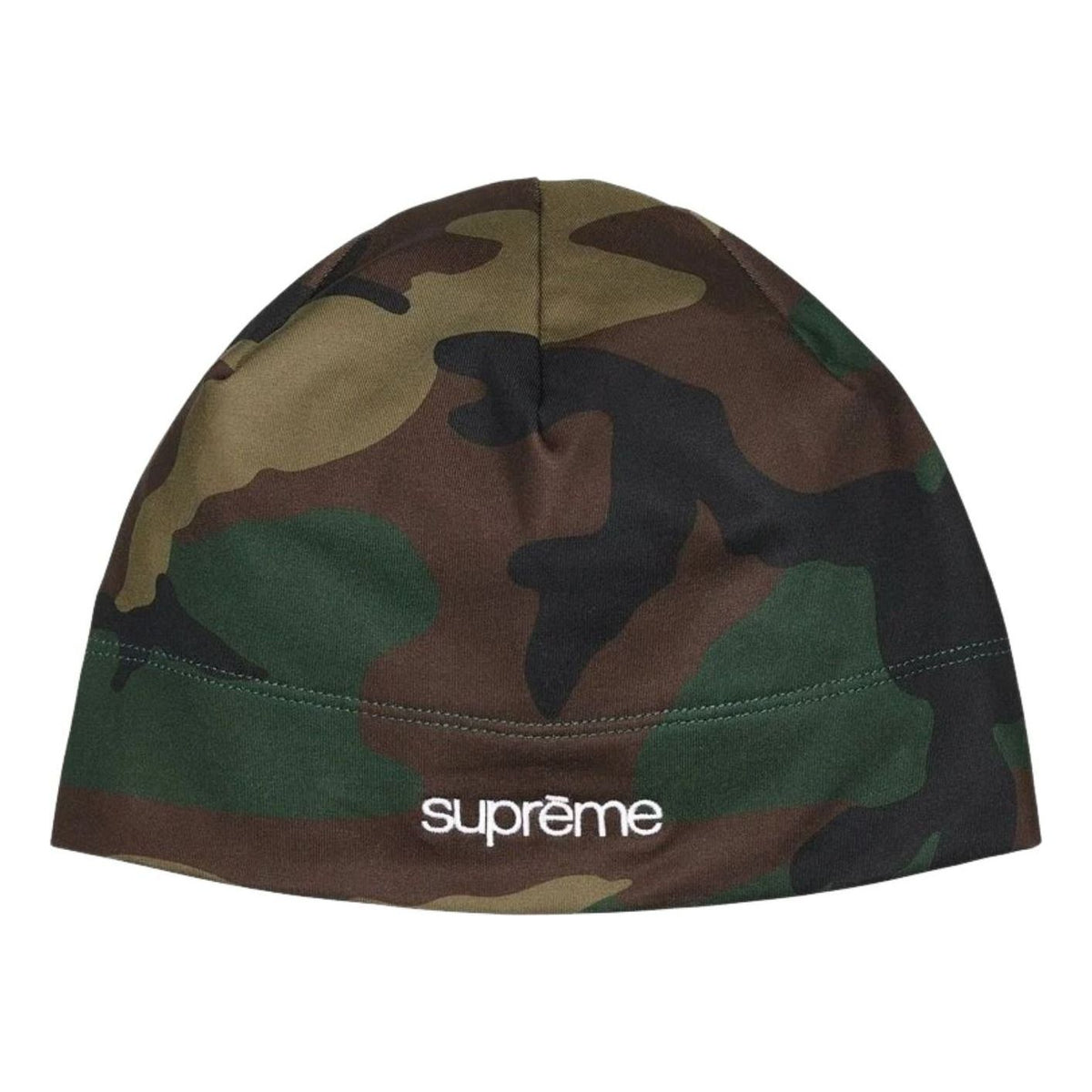 Supreme SS26 Base Layer Beanie 'Woodland Camo' SUP-SS26-1023-CMO