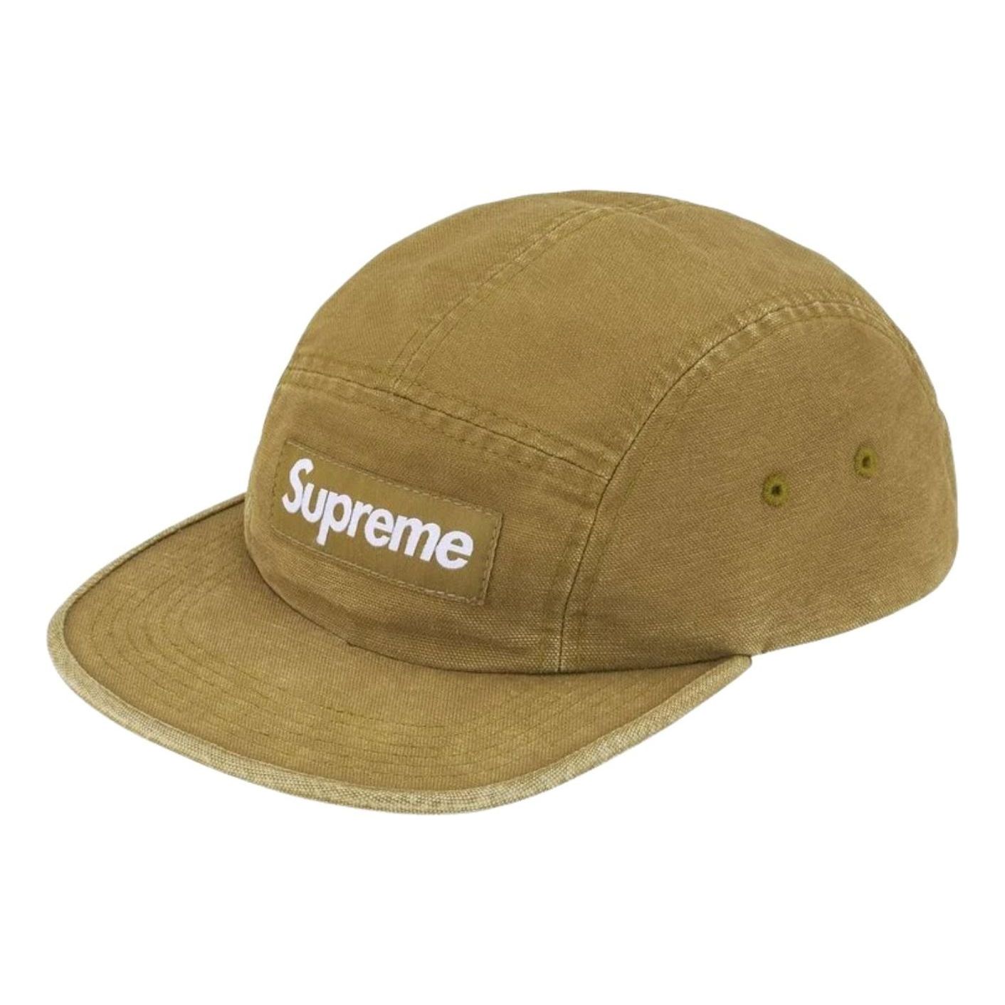 Supreme SS26 Canvas Camp Cap 'Dusty Olive' SUP-SS26-1037-OLV
