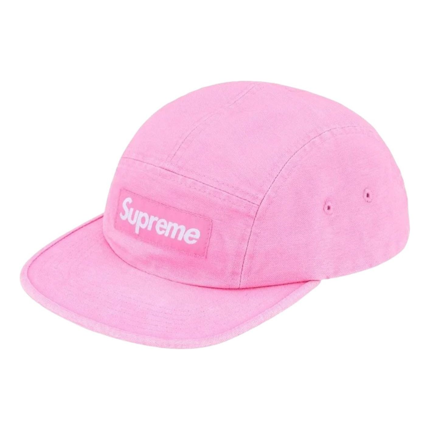 Supreme SS26 Canvas Camp Cap 'Pink' SUP-SS26-1037-PNK