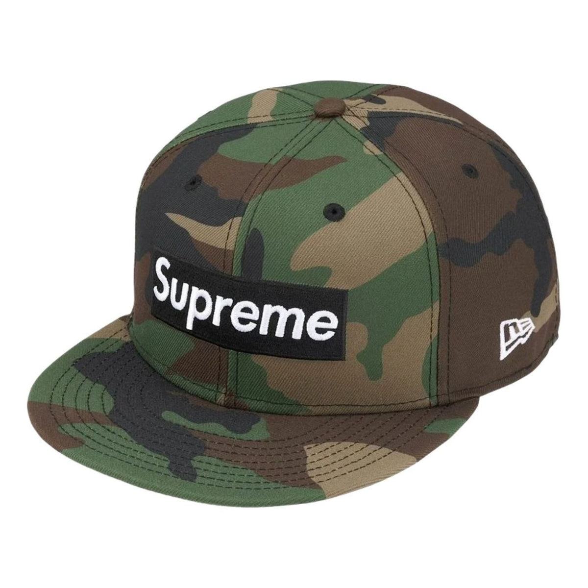 Supreme x New Era SS26 Rings Box Logo Cap 'Woodland Camo' SUP-SS26-1047-CMO