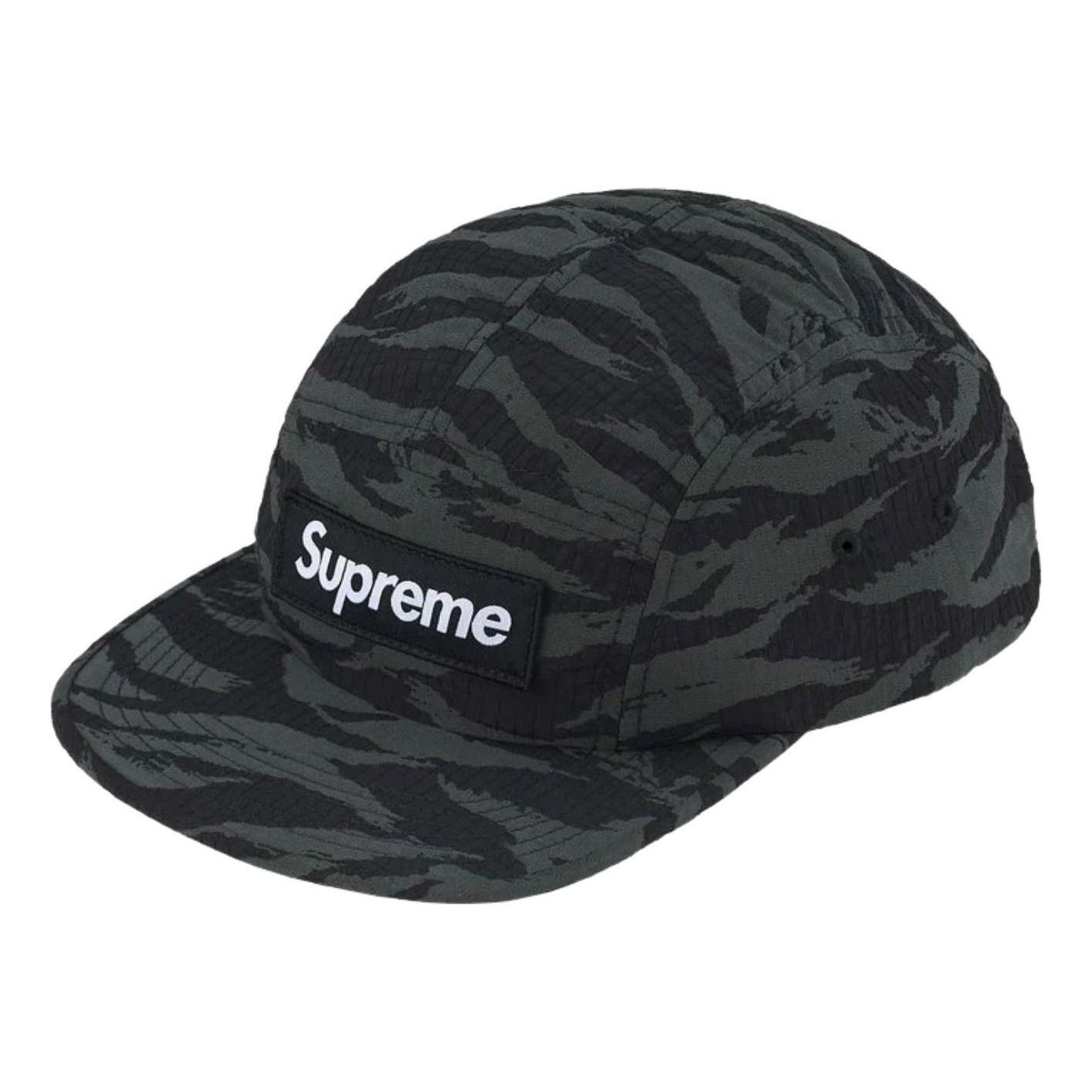 Supreme SS26 Tiger Camo Ripstop Camp Cap 'Black' SUP-SS26-1009-BLK