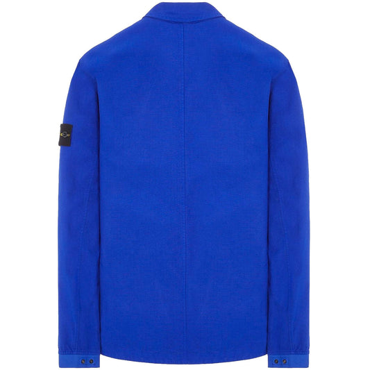 Stone Island Ripstop Cotton Zipped Overshirt