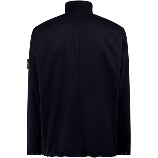 Stone Island Black Canvas Overshirt