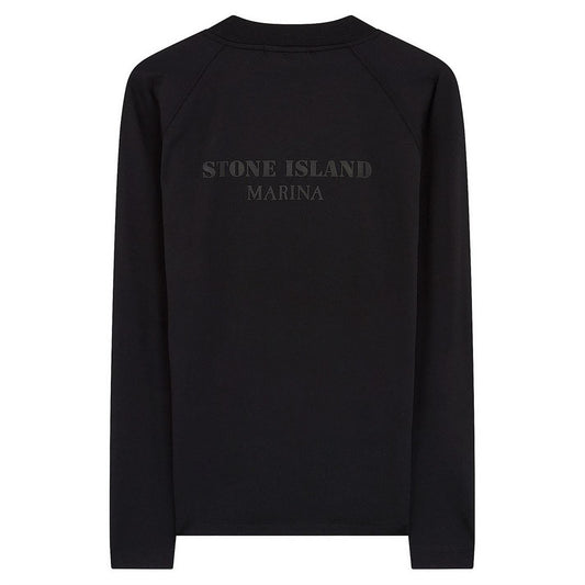 Stone Island Black Marina Long Sleeve T-Shirt