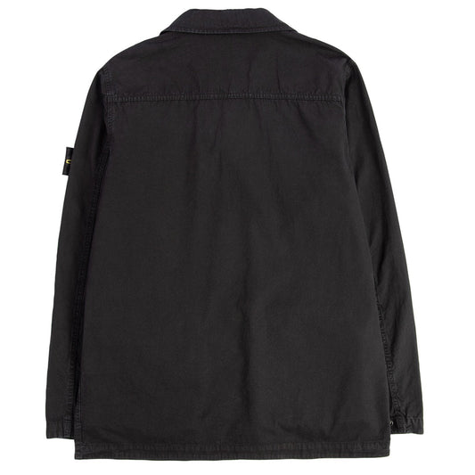 Stone Island Black Tela Cotton Jacket